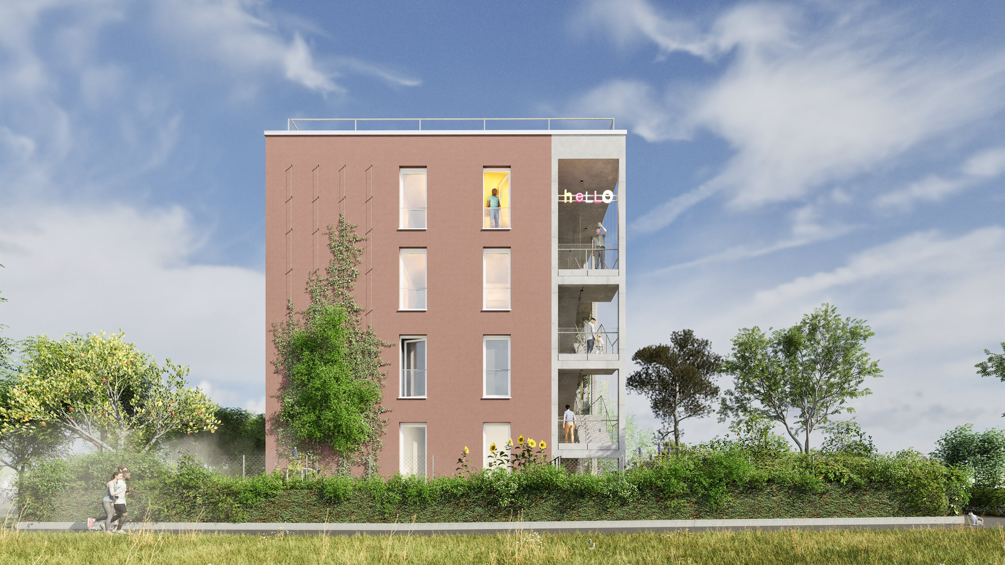 232 Südwest parallel